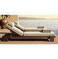 Custom Outdoor Chaise Lounge Sun Lounger Adjustable Aluminum Alfresco Outdoor Living