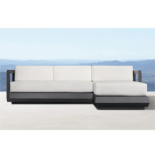 Aluminum Sectional Sofa Contemporary Luxury Alfresco Outdoor Living Australia