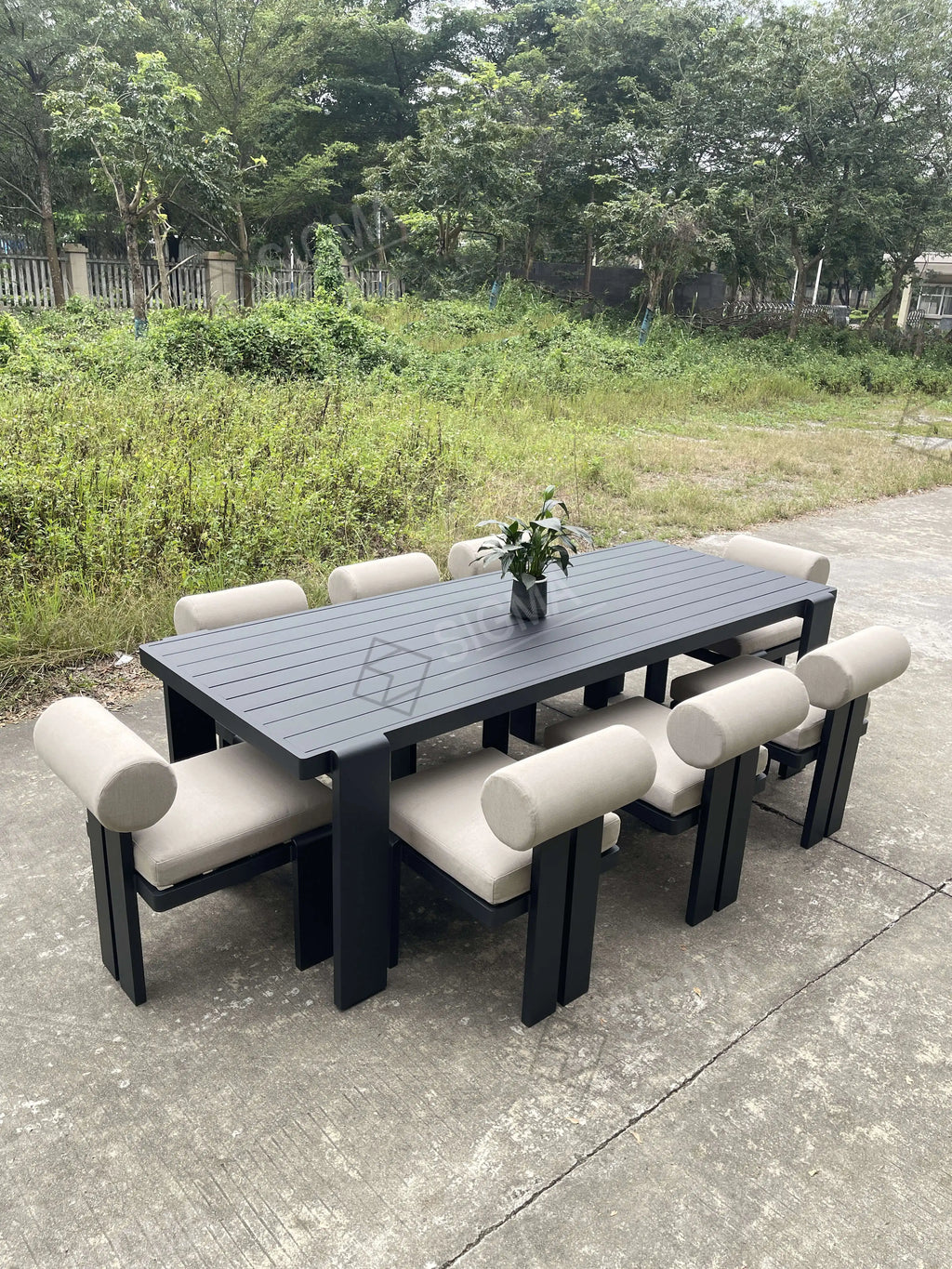 Designer Outdoor Dining Table Aluminum Alfresco Outdoor Living Australia