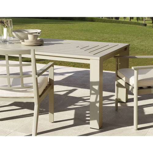 Aluminium Dining Set 6-Seater Garden Furniture Traditional Alfresco Outdoor Living Australia