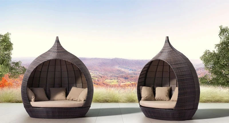 Custom Outdoor Furniture Rattan Apple Daybed Alfresco Outdoor Living Australia