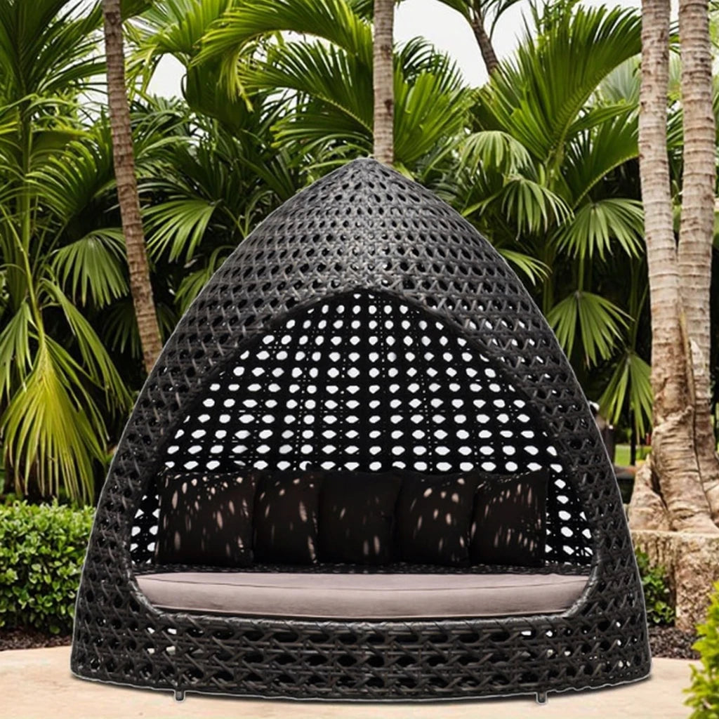 Custom Outdoor Furniture Triangle Cabana Bed Architectural Alfresco Outdoor Living Australia