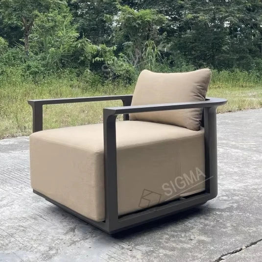 Designer Aluminum Lounge Chair Architectural Alfresco Outdoor Living Australia