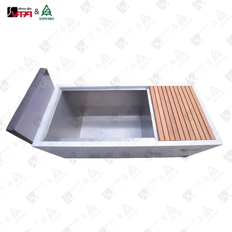 Cedar Cold Plunge Bathtub Architectural Design Alfresco Outdoor Living Australia