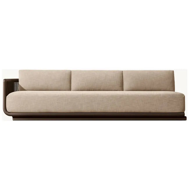 Outdoor Sectional Sofa Aluminum Rope Contemporary Modular Alfresco Outdoor Living