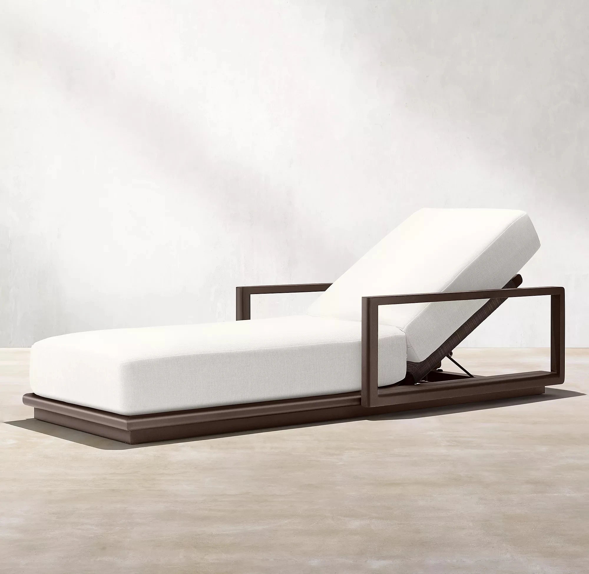 Modern Rope Chaise Lounger Sculptural Alfresco Outdoor Living Australia