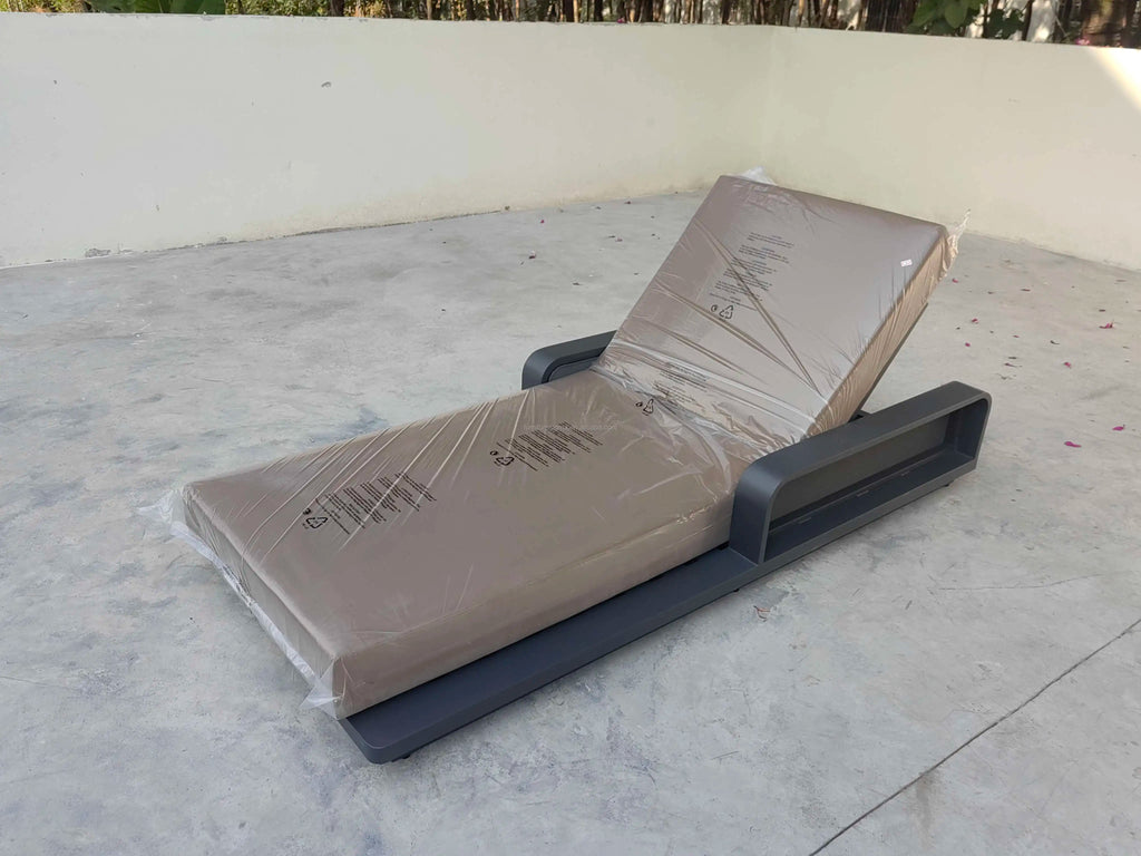 Designer Outdoor Furniture Aluminium Sun Lounger Contemporary Alfresco Living Australia