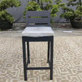 Contemporary Aluminum Outdoor Counter Stool Alfresco Outdoor Living Australia