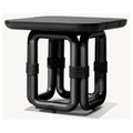 Handwoven Outdoor Side Table Aluminium Alfresco Outdoor Living Australia