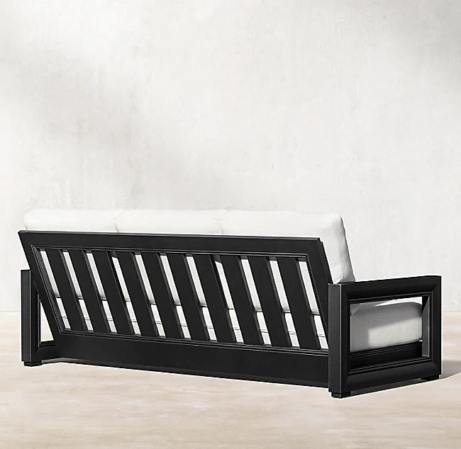 Custom Outdoor Furniture Aluminum Sofa Set Contemporary Modular Alfresco Outdoor Living Australia