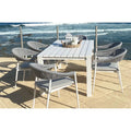 Custom Aluminium Rope Dining Chair Alfresco Outdoor Living Australia