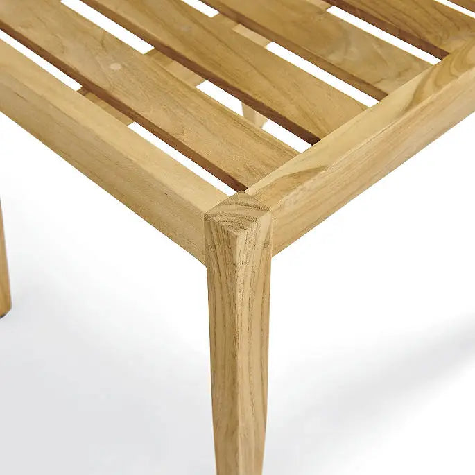 Custom Teak Dining Chair Modern Solid Wood Alfresco Outdoor Living Australia