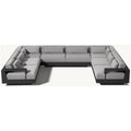 U-Shape Sectional Sofa Aluminium Deep Seat Alfresco Outdoor Living Australia