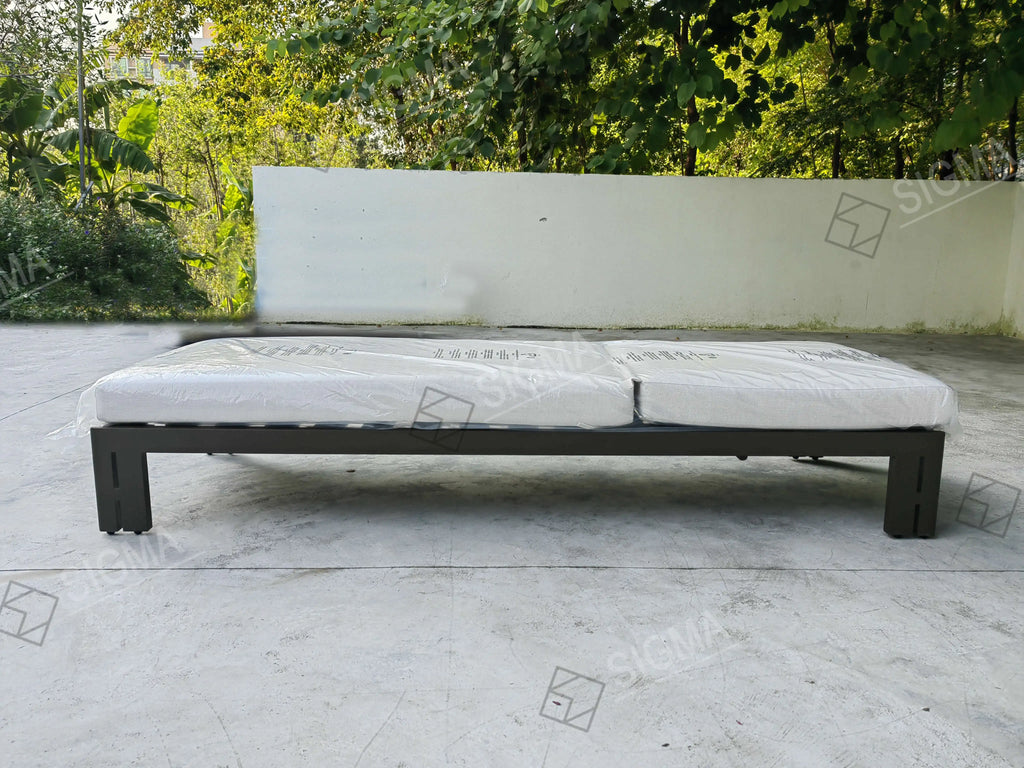 Custom Outdoor Sun Lounger Modern Aluminum Design Alfresco Outdoor Living Australia