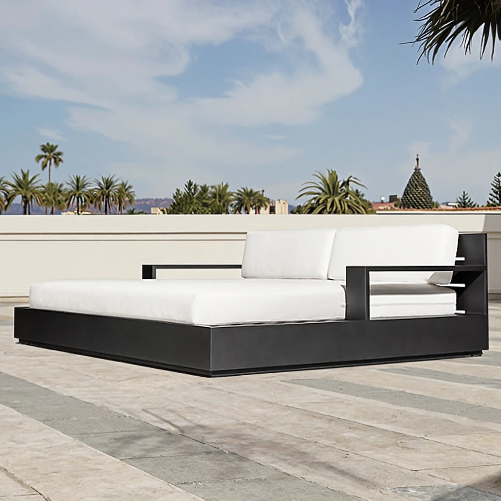 Aluminum Double Seat Daybed Contemporary Alfresco Outdoor Living Australia