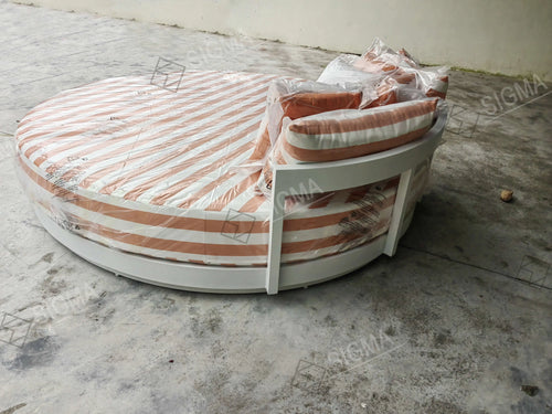 Custom Outdoor Daybed Woven Aluminium Alfresco Outdoor Living Australia