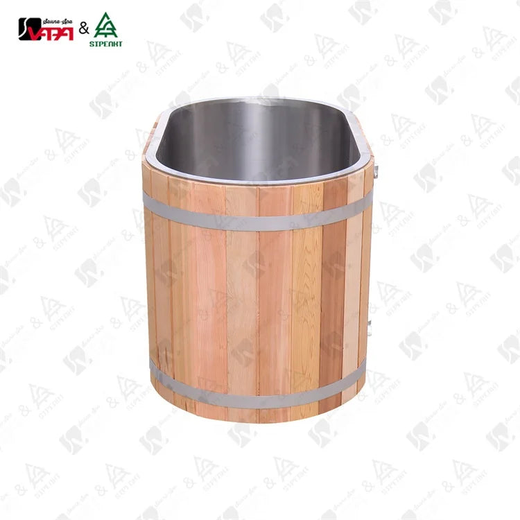 Cedar Sauna Bathtub Steam Set Modern Alfresco Outdoor Living Australia