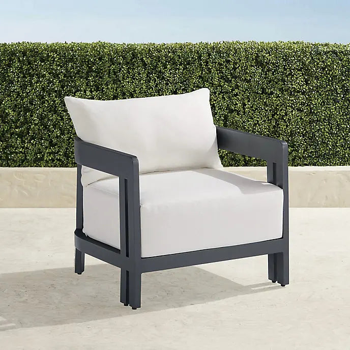Custom Outdoor Furniture Aluminum Sofa Set Modern Architectural Design