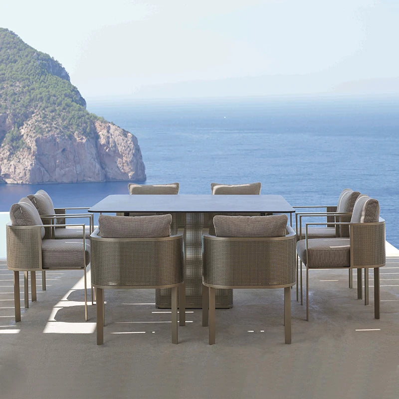 Stainless Steel Modular Outdoor Sectional Sofa