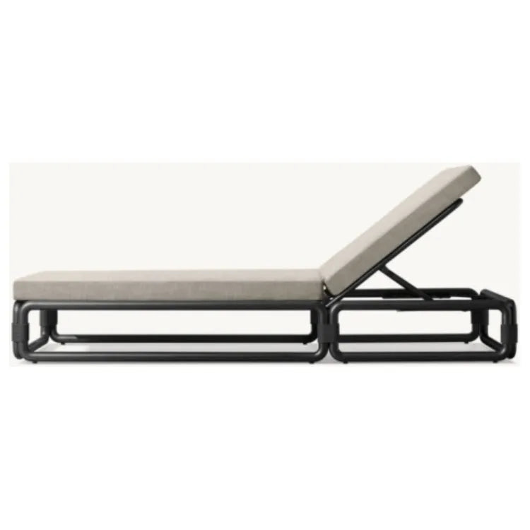 Adjustable Aluminum Sun Lounger Modern Contemporary Alfresco Outdoor Living Australia