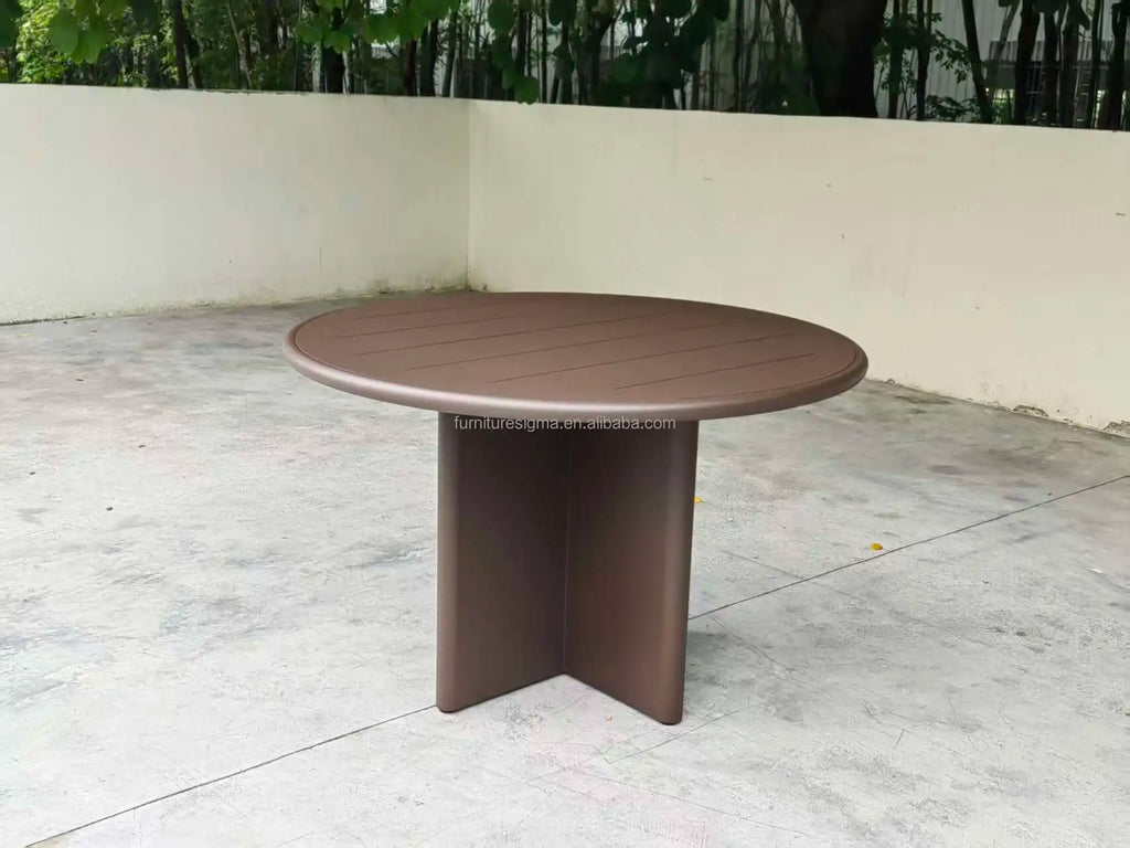 Designer Outdoor Furniture Dining Set Contemporary All-Weather Alfresco Outdoor Living Australia