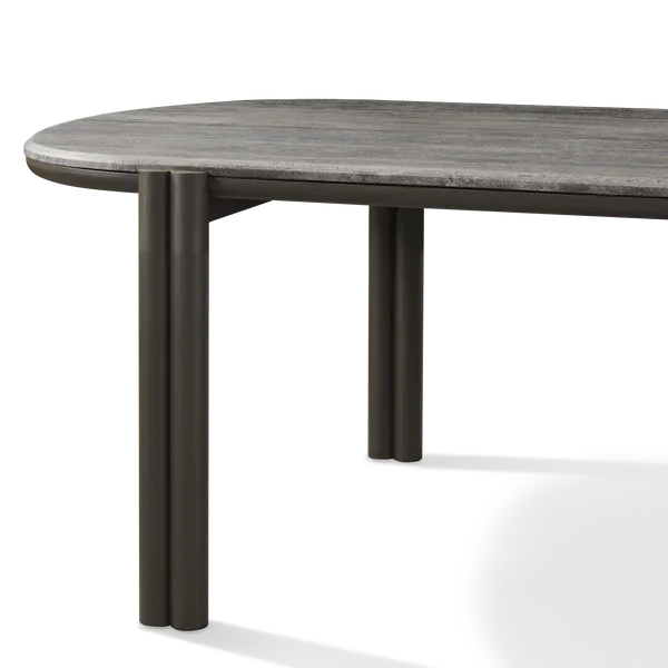 Outdoor Dining Table Slate Top Contemporary Alfresco Outdoor Living Australia