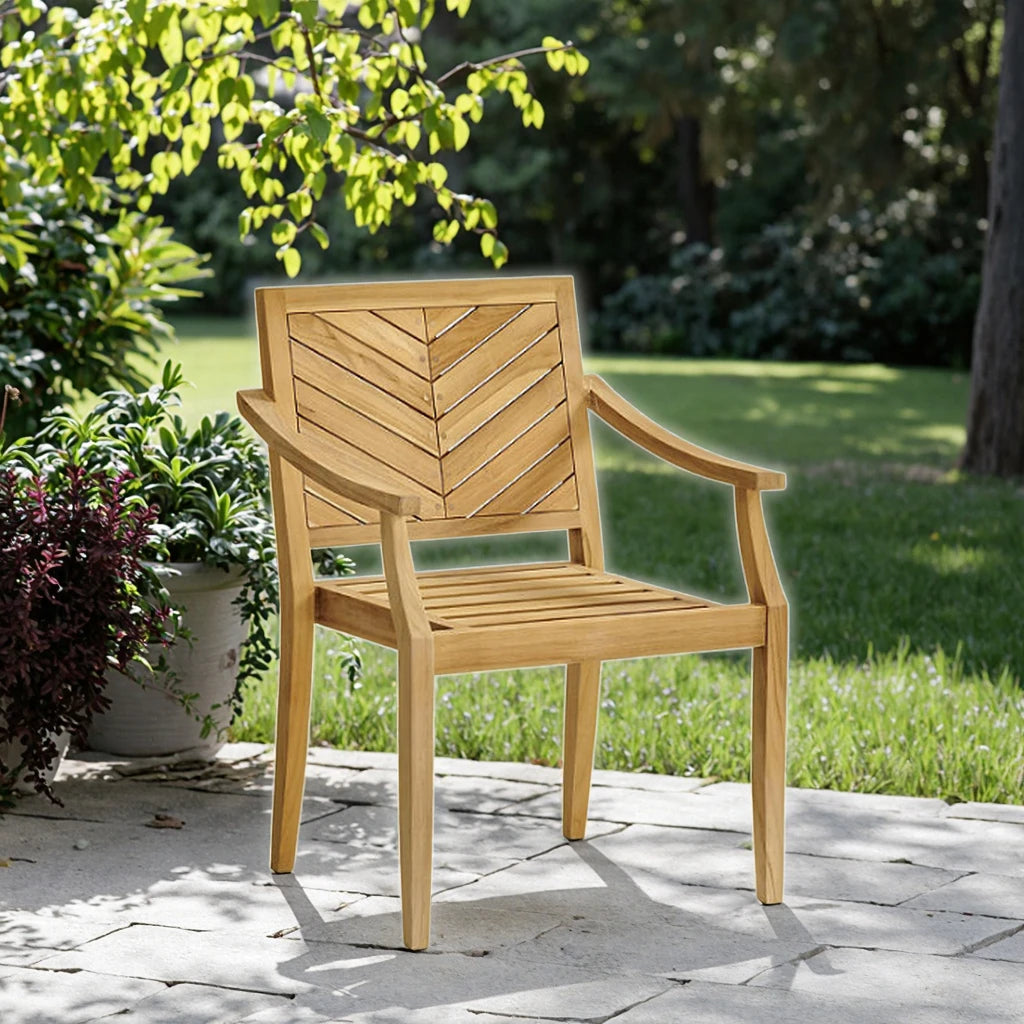 Custom Outdoor Furniture Teak Chair Modern Alfresco Outdoor Living Australia