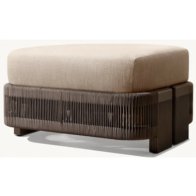Custom Outdoor Furniture Ottoman Modern Weaving Alfresco Outdoor Living Australia