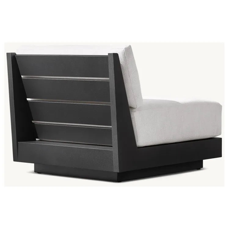 Custom Outdoor Modular Armless Sofa Aluminium Alfresco Outdoor Living Australia