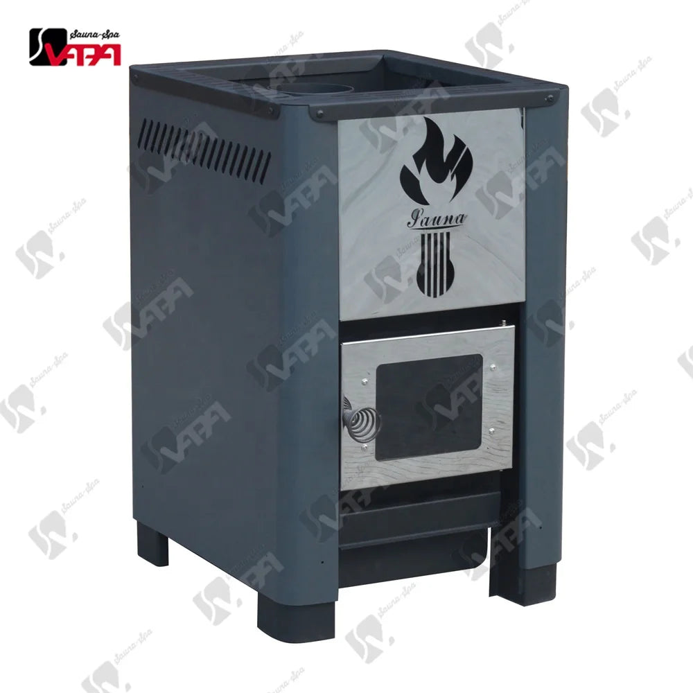 Modern Stainless Steel Wood Burning Stove Alfresco Outdoor Living Australia