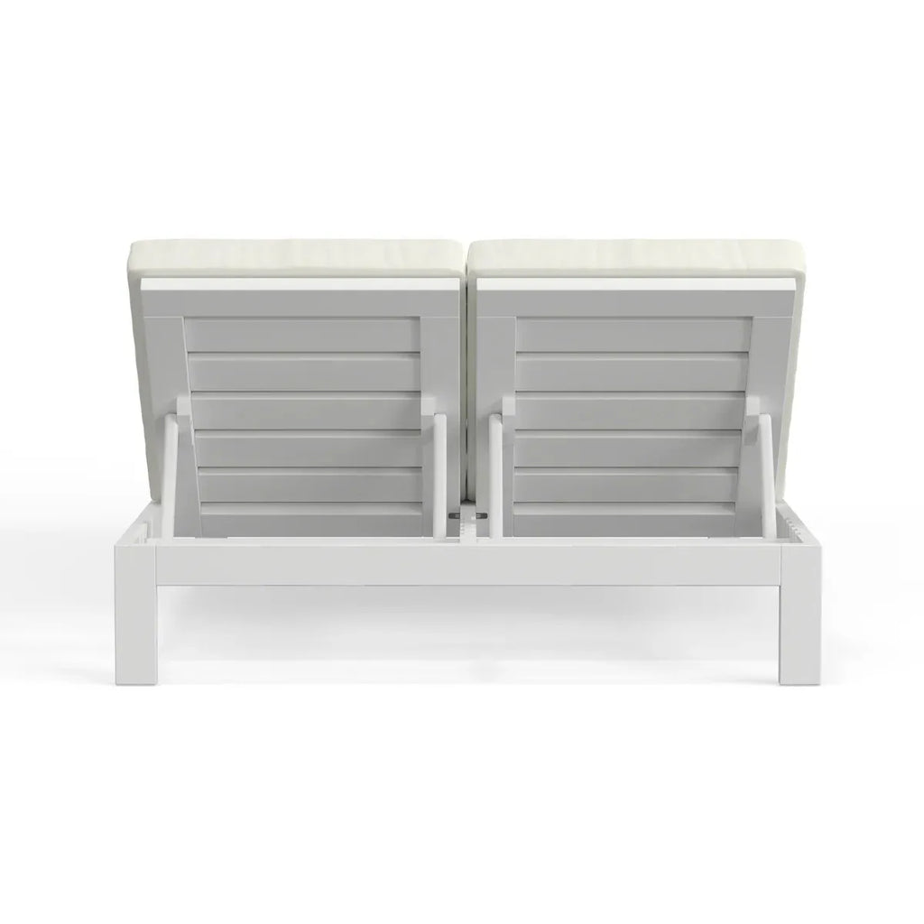 Double Chaise Lounge Sun Lounger Aluminium Alfresco Outdoor Living Australia