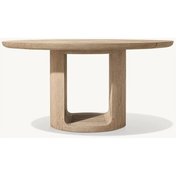 Custom Outdoor Furniture Round Teak Table Alfresco Outdoor Living Australia