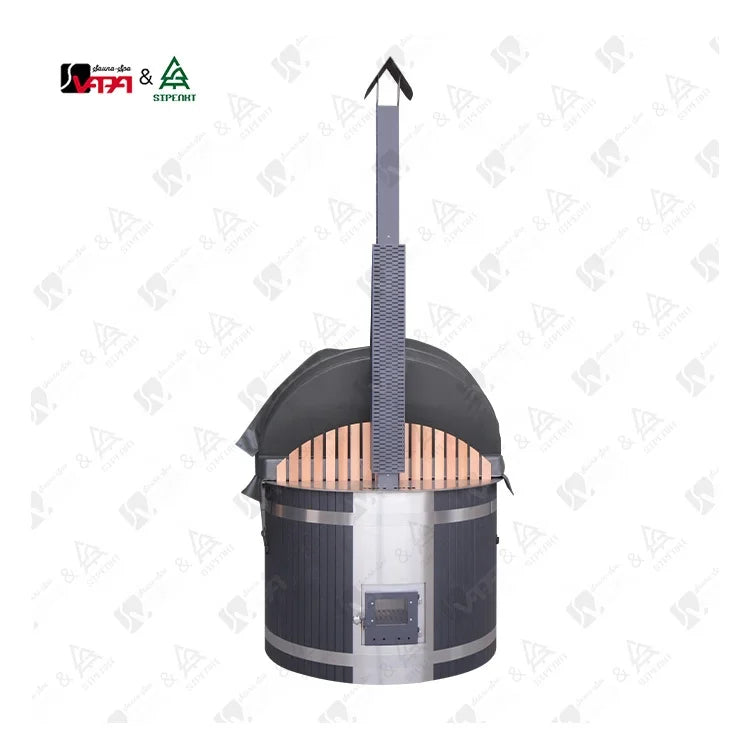 Wood Fired Hot Tub Stainless Steel Alfresco Outdoor Living