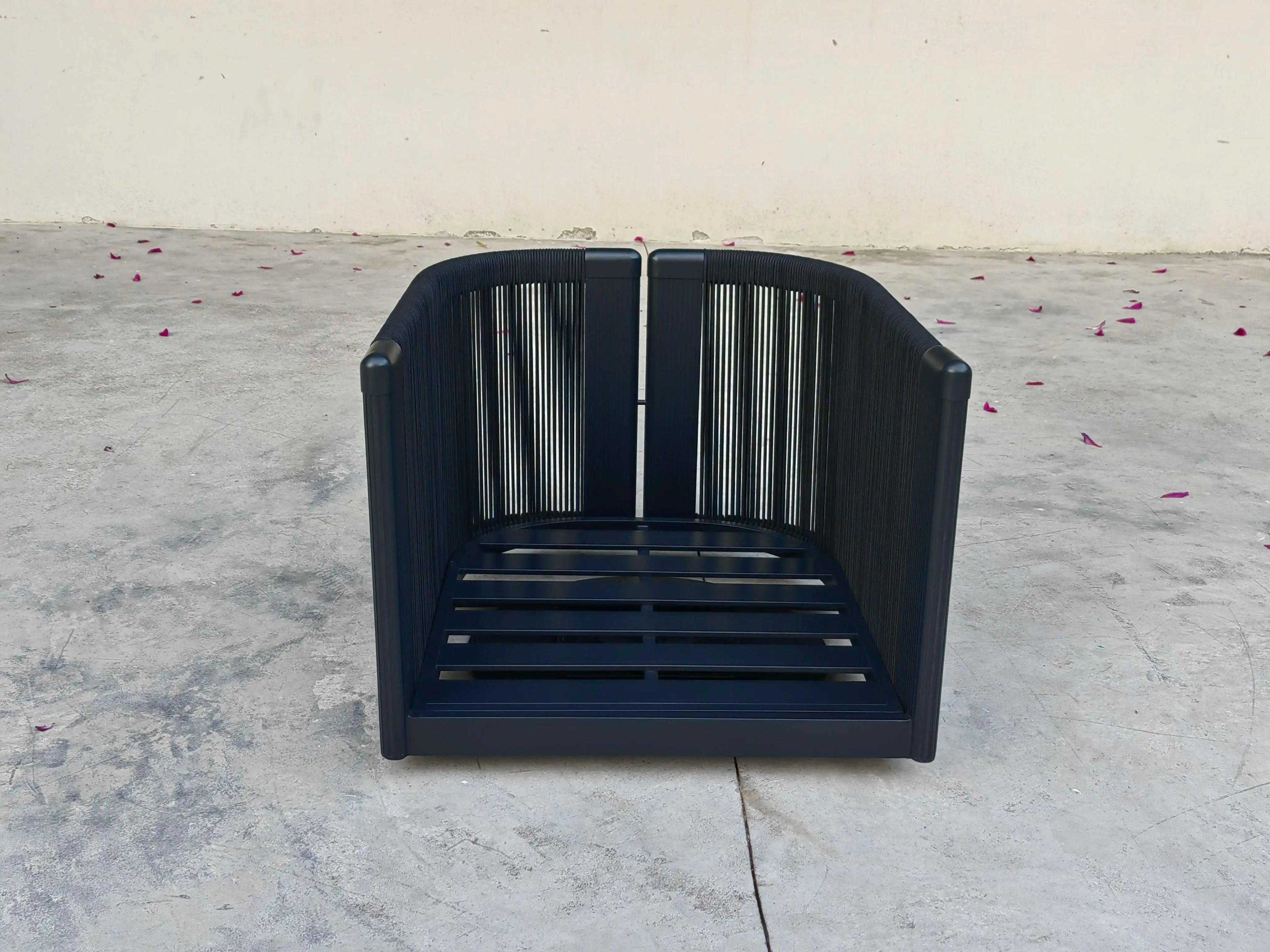Luxury Outdoor Furniture Swivel Sofa Chair Contemporary Alfresco Outdoor Living Australia