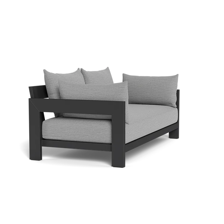 Custom Outdoor Furniture Double Seat Aluminum Sofa Modern Alfresco Outdoor Living Australia