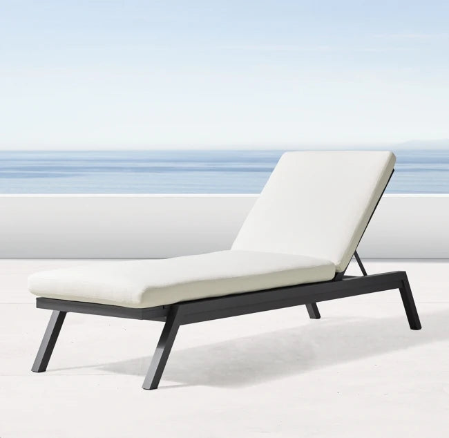 Custom Aluminium Sun Lounger Contemporary Alfresco Outdoor Living Australia