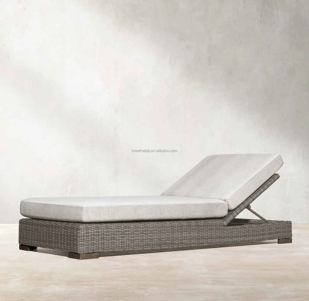 Custom Outdoor Sun Lounger Modern Rattan Alfresco Outdoor Living Australia