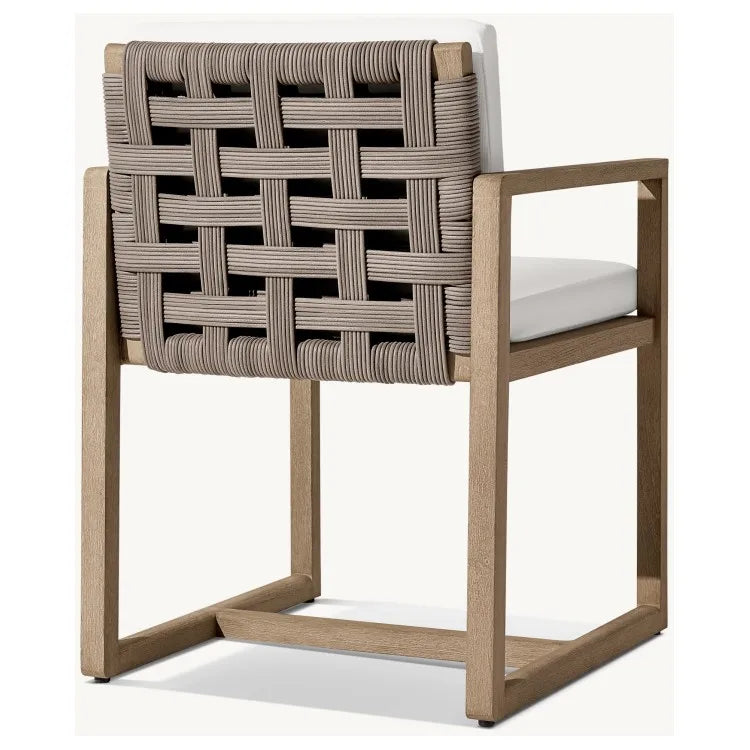 Solid Teak Outdoor Dining Table Contemporary Alfresco Outdoor Living Australia