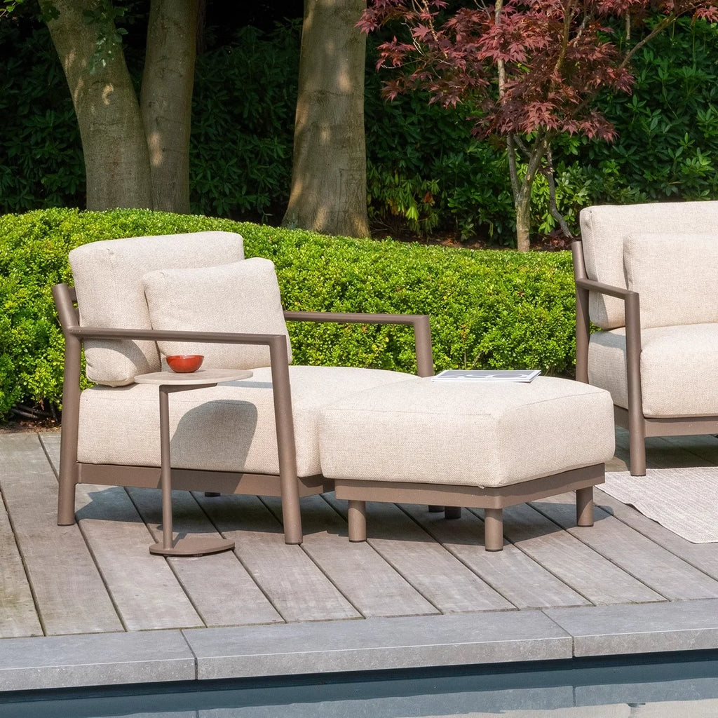 4-Seater Aluminium Outdoor Sofa Modern Minimalist Alfresco Outdoor Living Australia