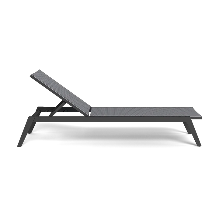 Contemporary Metal Sun Lounger Modern Outdoor Furniture Alfresco Outdoor Living