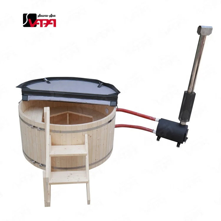 Red Cedar Hot Tub Barrel Sauna Alfresco Outdoor Living Australia