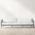 Designer Outdoor Sofa Metal Contemporary Deep Seat Alfresco Outdoor Living Australia