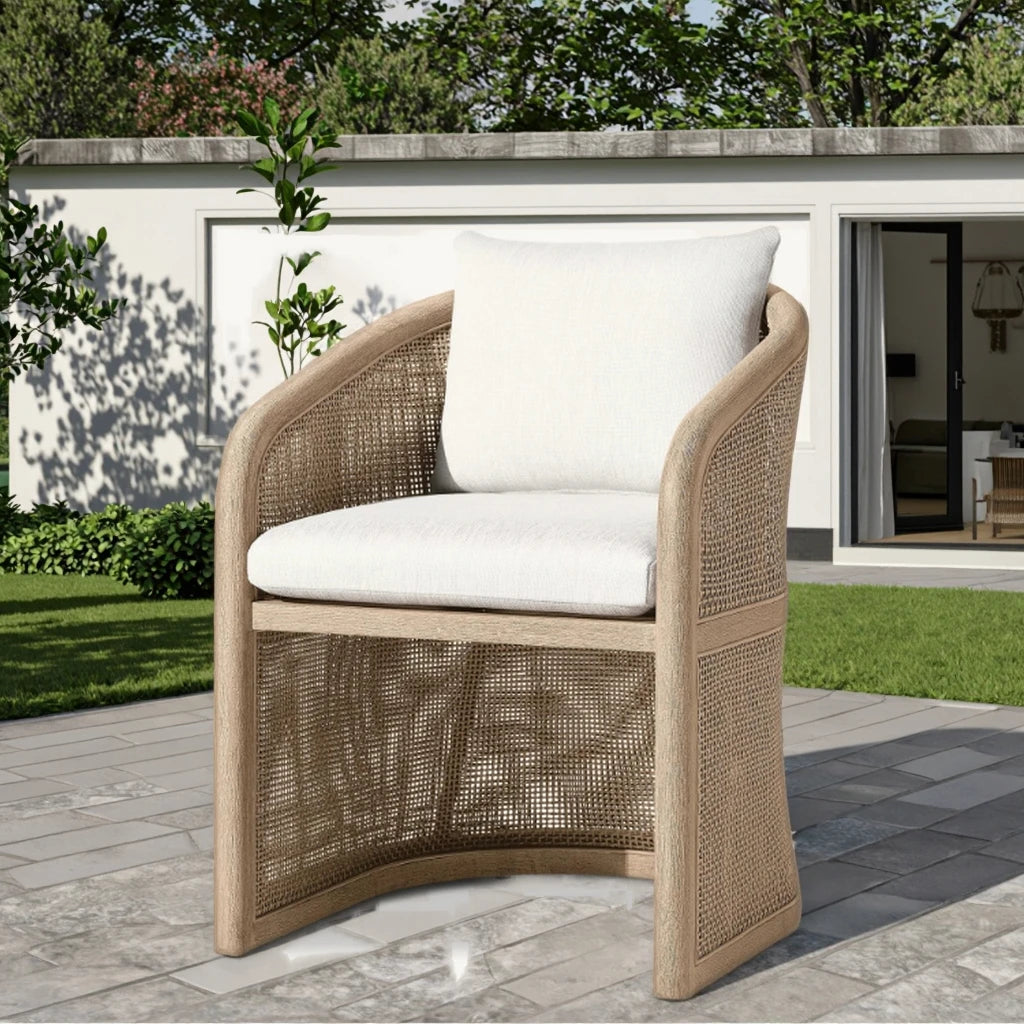 Designer Outdoor Furniture Teak Dining Chair Modern Luxury Alfresco Outdoor Living Australia