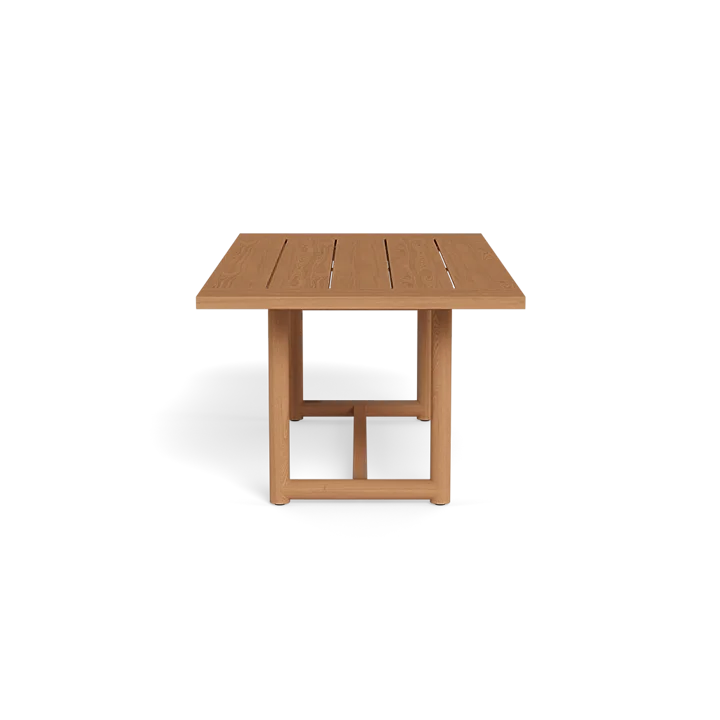 Teak Dining Table Contemporary Solid Wood Alfresco Outdoor Living Australia