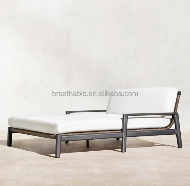 Double Seat Sun Lounger Furniture Contemporary Alfresco Outdoor Living Australia