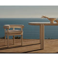 Custom Outdoor Furniture Aluminium Dining Set Pill-Shaped Alfresco Outdoor Living Australia