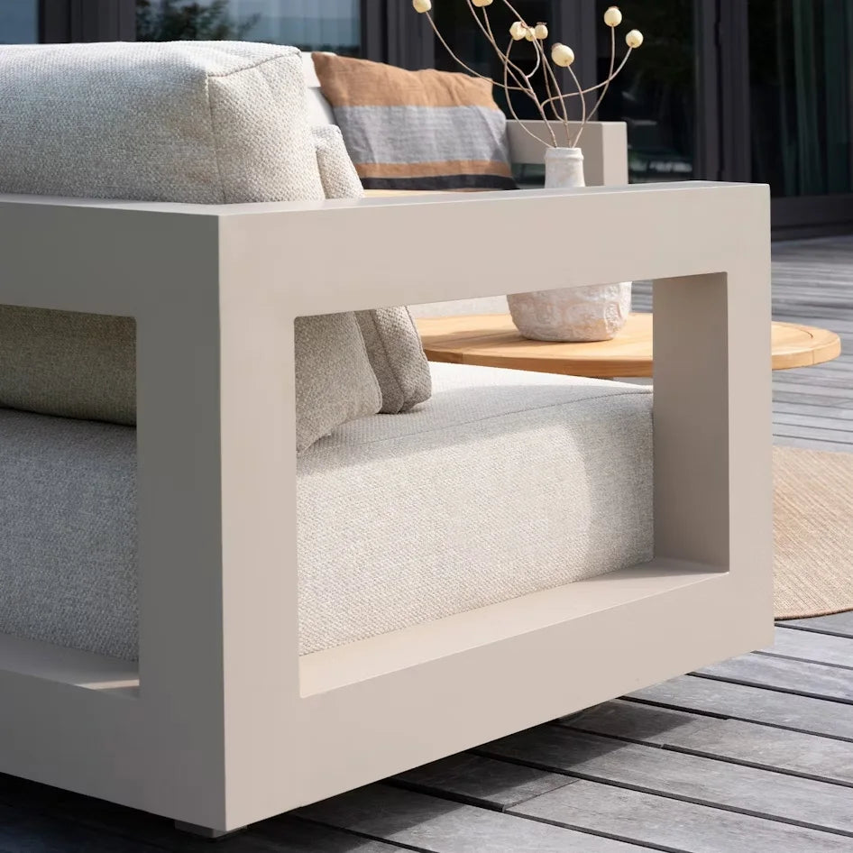 Custom Outdoor Furniture Modular Sofa Set L-Shape Alfresco Outdoor Living Australia