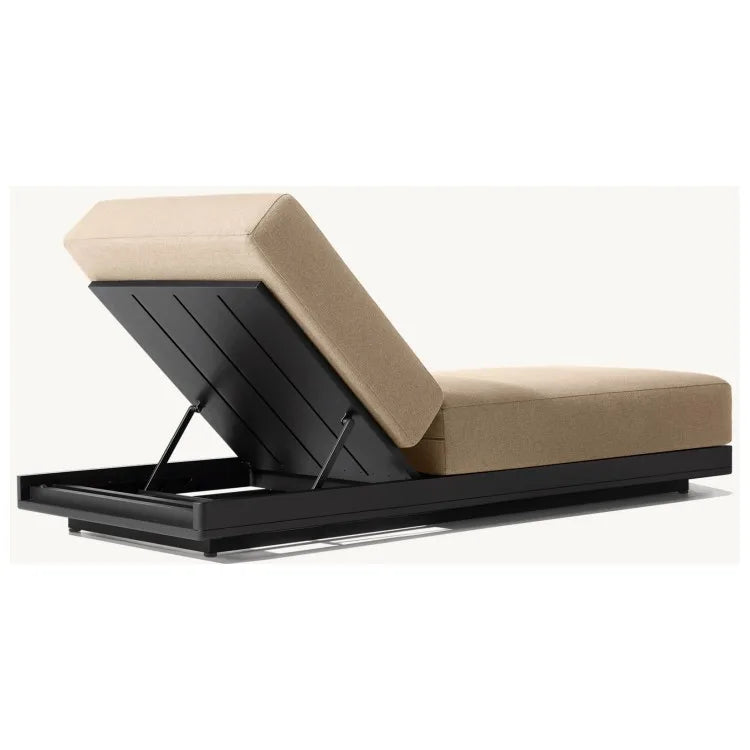 Custom Outdoor Furniture Aluminum Sun Bed Minimalist Alfresco Outdoor Living Australia