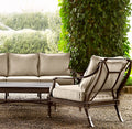 Designer Aluminum Outdoor Sofa Set Minimalist Alfresco Outdoor Living Australia