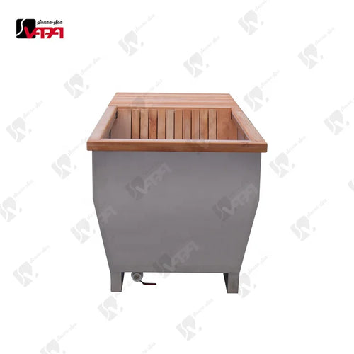 Cold Plunge Tub Stainless Steel Sculptural Alfresco Outdoor Living Australia
